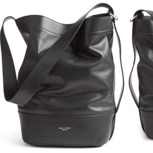 RAG & BONE Walker Sling Leather Bucket Bag